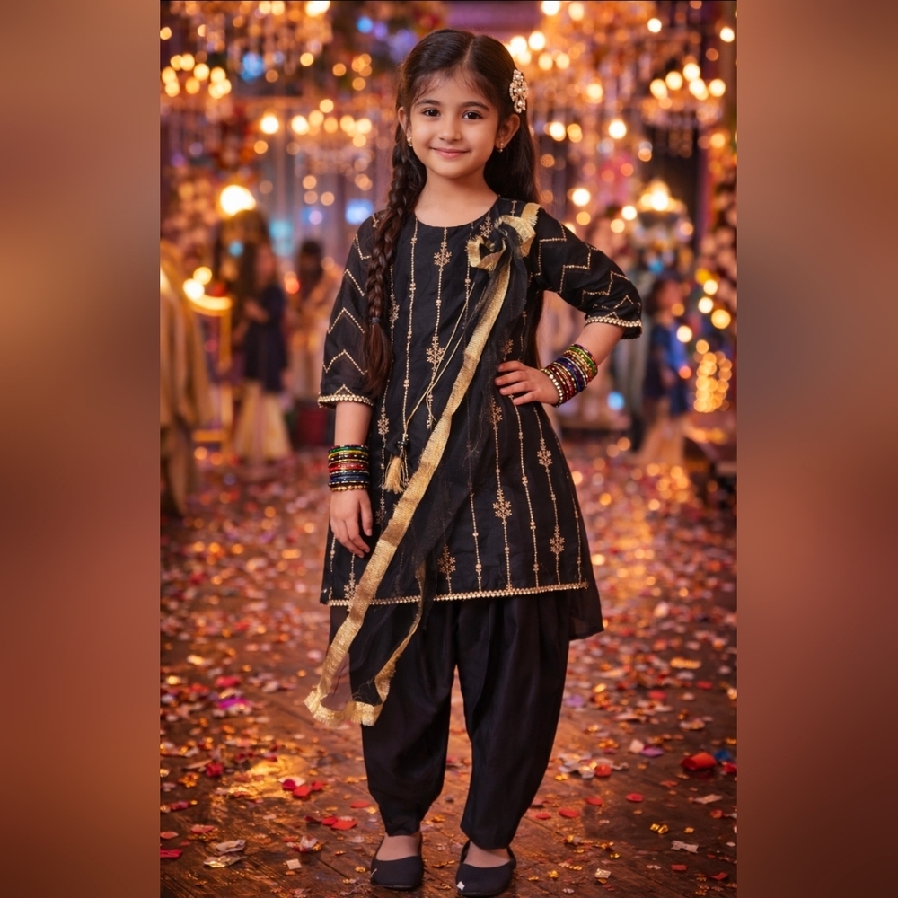 Indian pakistani party wear dresses for girls 7-8 Years